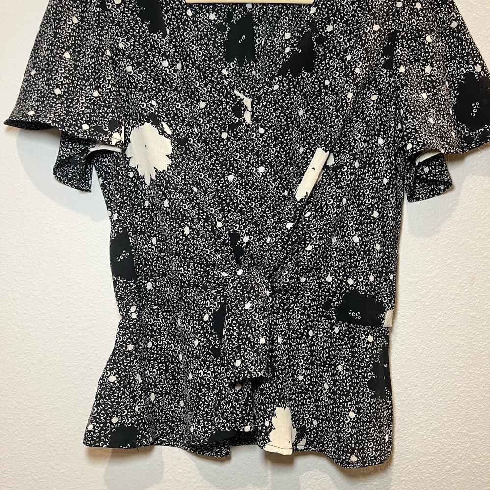 Sienna Sky Women’s Black and White Top Size M - Picture 6 of 9
